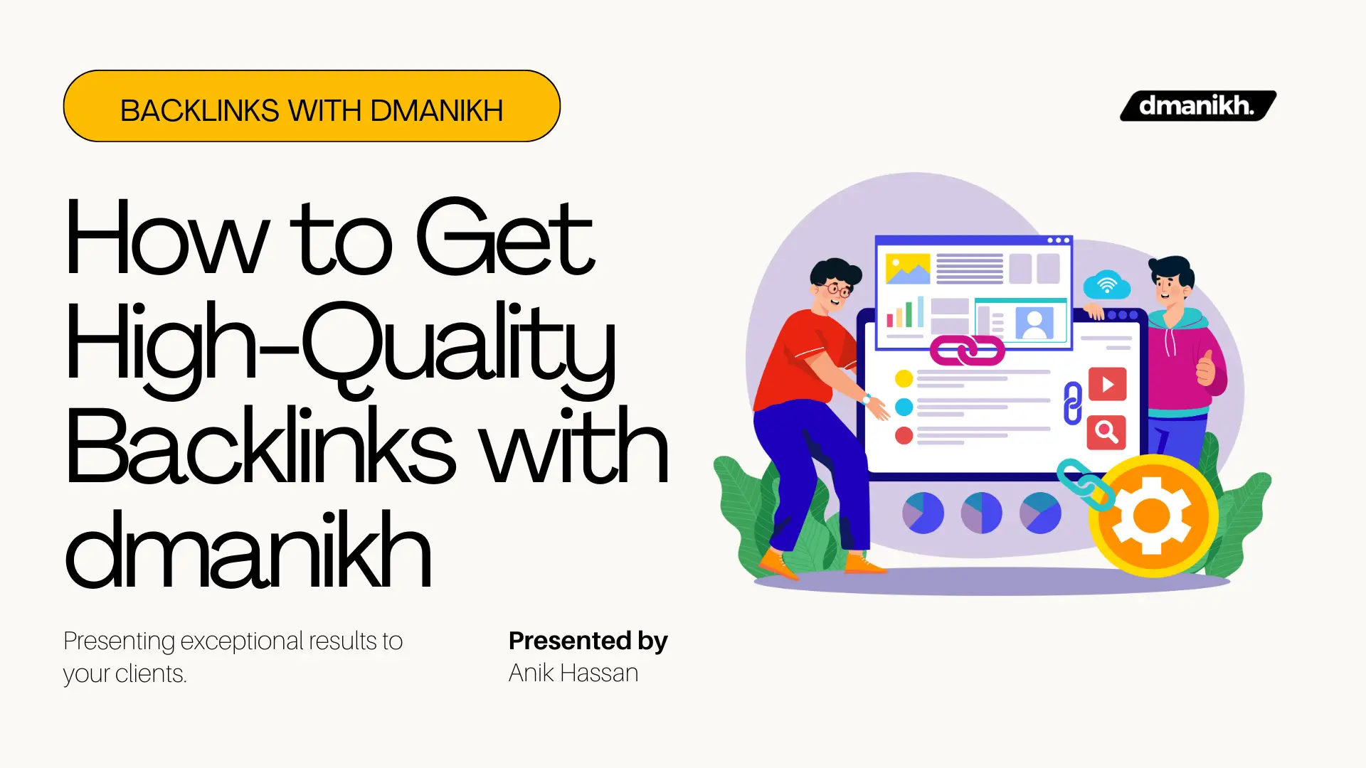 How to Get High-Quality Backlinks with dmanikh